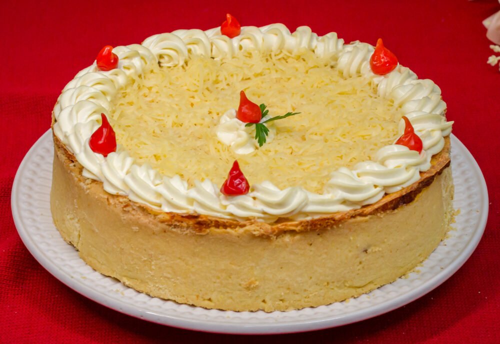 Torta Frango com Catupiry