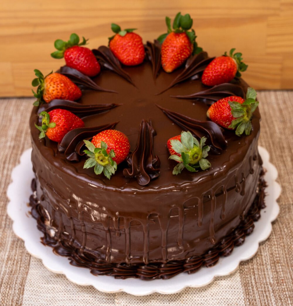 Torta Morango com Nutella