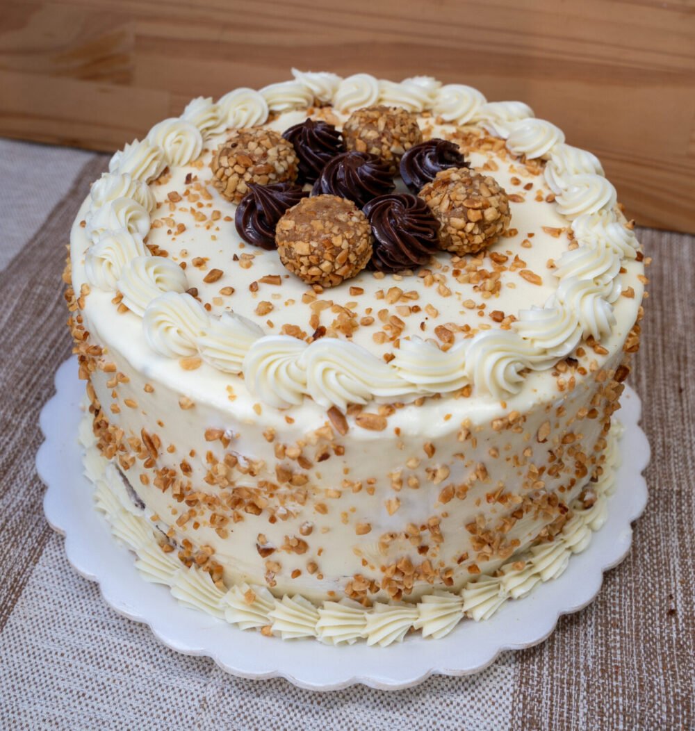 Torta Crocante com Nutella