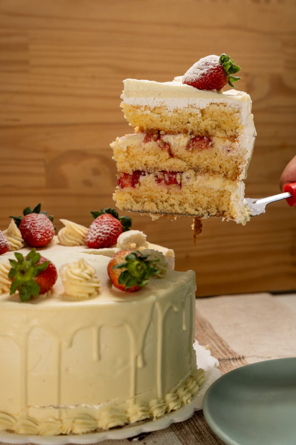 Torta Ninho com Morango - Image 3