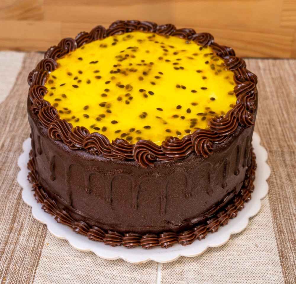 Torta Chocolate com Maracujá