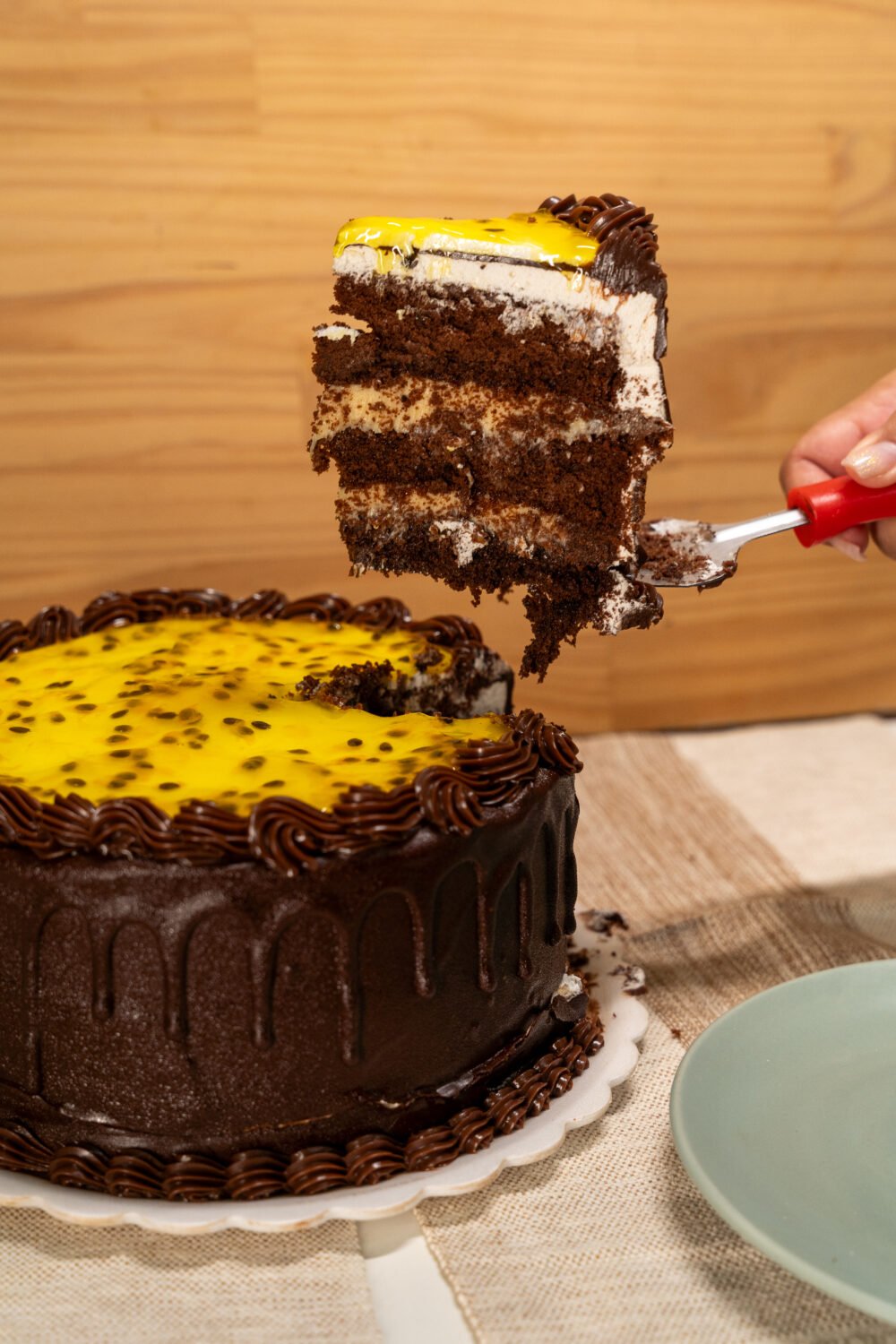 Torta Chocolate com Maracujá - Image 3